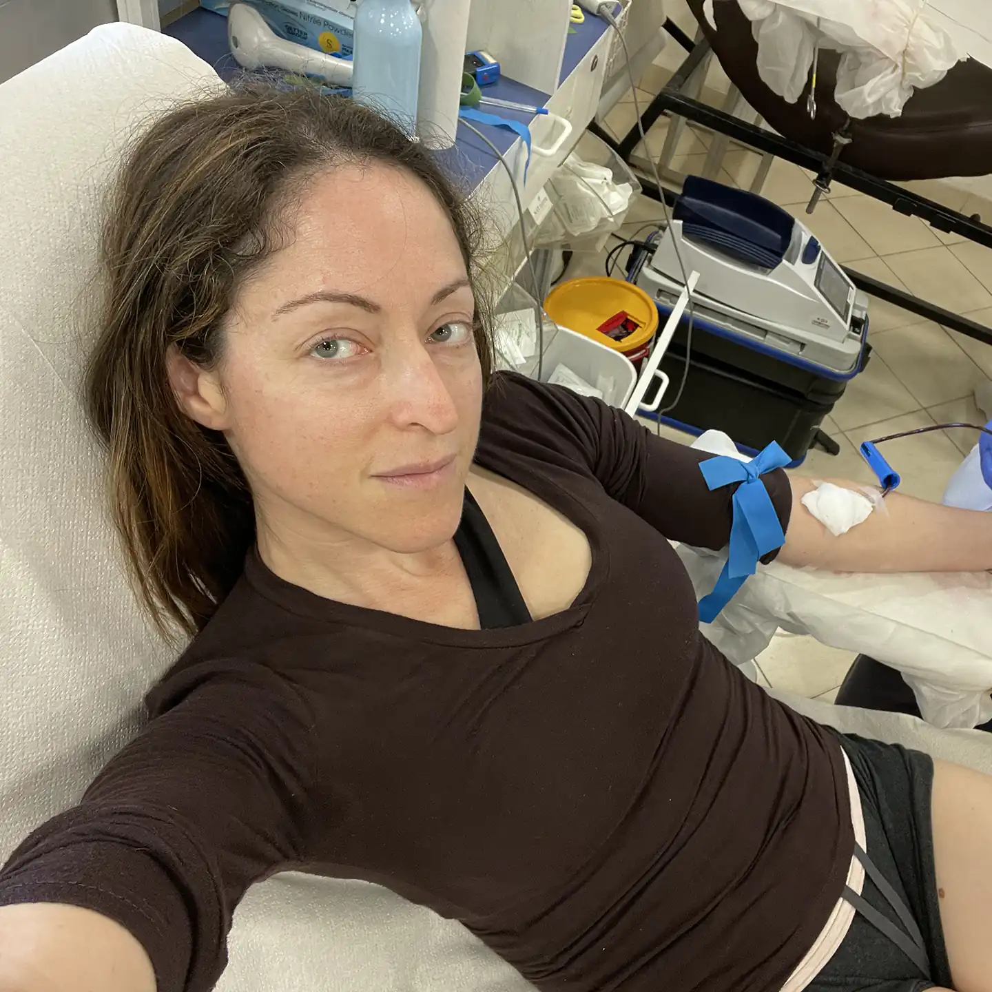 Noa Oshrovich donated blood at MDA Haifa on 28/10/2022